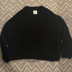 really comfy black sweater or cover up